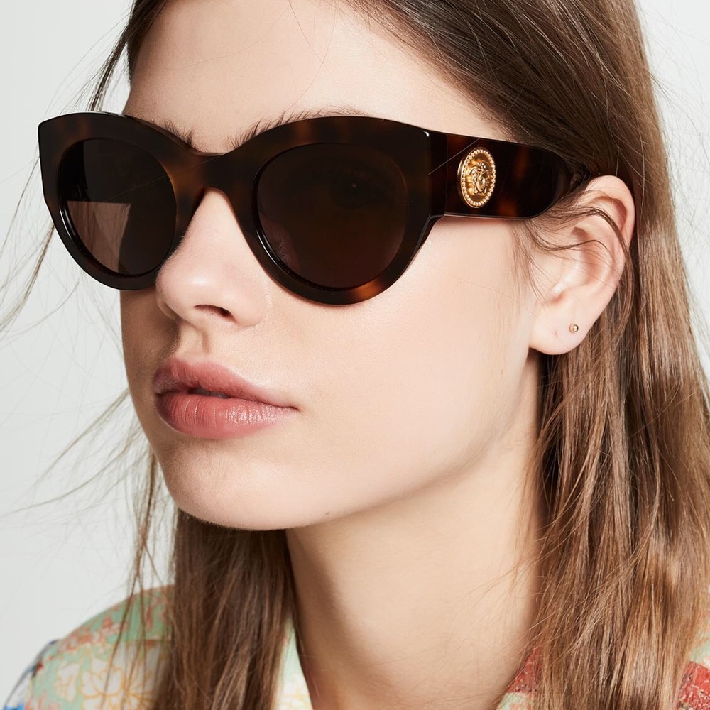 Versace tortoise shell sunglasses